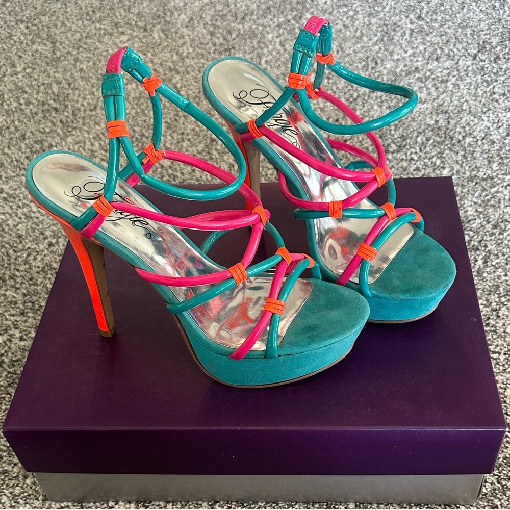 Fergie Strappy Stiletto